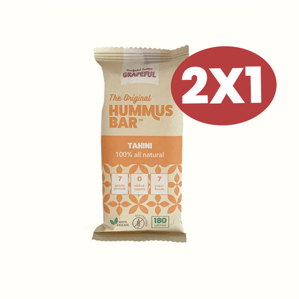 Barra de Hummus y Tahini Grapeful 55 g