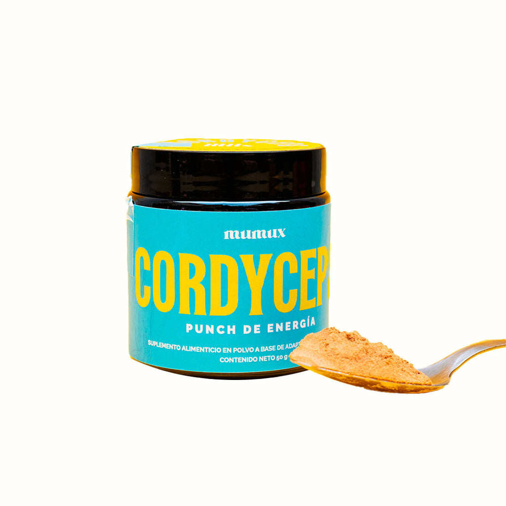 Adaptógenos Naturales Cordyceps en Polvo Mumux 50 g