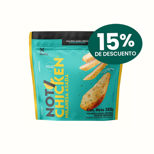 Not Chicken Milanesa Asada NotCo 385 g