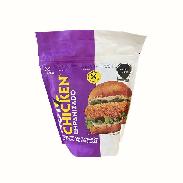 Hamburguesa Not Chicken Empanizado NotCo 400 g (4 piezas)