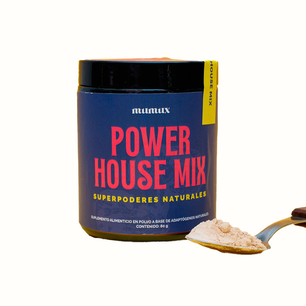 Adaptógenos Naturales Power House Mix en Polvo Mumux 80 g