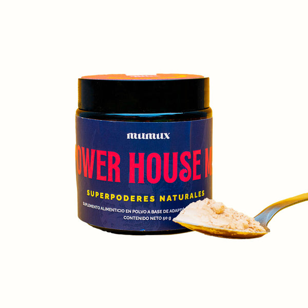 Adaptógenos Naturales Power House Mix en Polvo Mumux 50 g